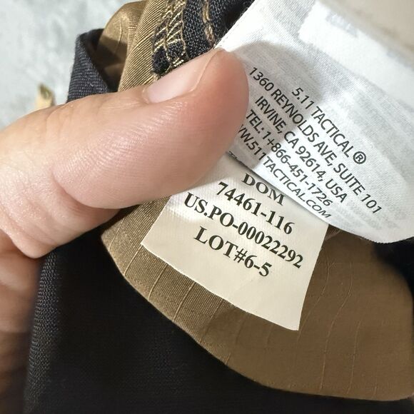 511 Tactical Pants 38x30 (**38x25) Ripstop Fast Tac Urban Workwear 74461 READ - Picture 11 of 11